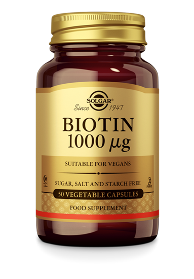 SOLGAR BIOTIN 1000MCG 50ST